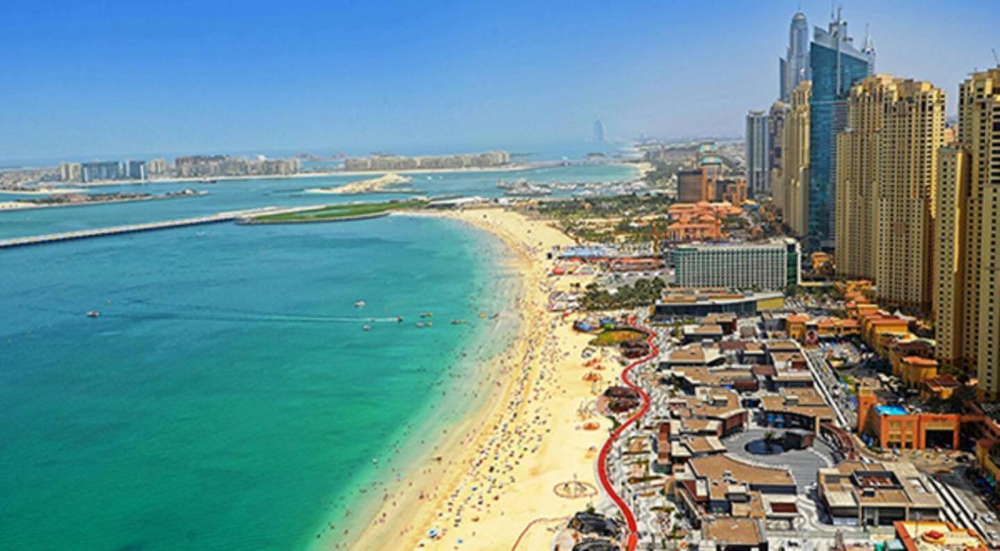 Premium 3Br! Partial Sea-View - Amwaj Lejlighed Dubai Eksteriør billede